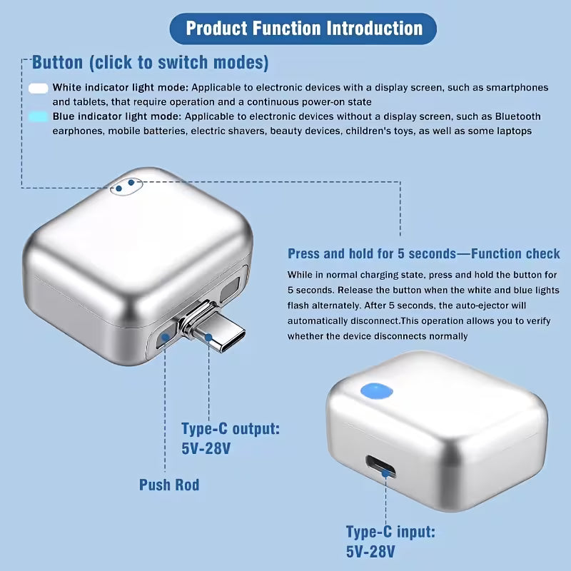 Type-C Fast Charging Separator