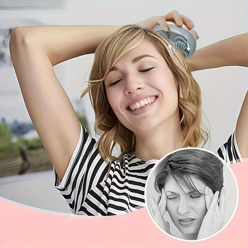 Rechargeable Electric Head Massager