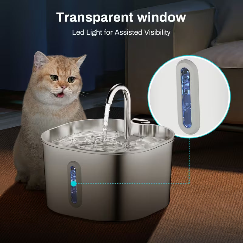 PETSAMUSE Automatic Pet Water Fountain
