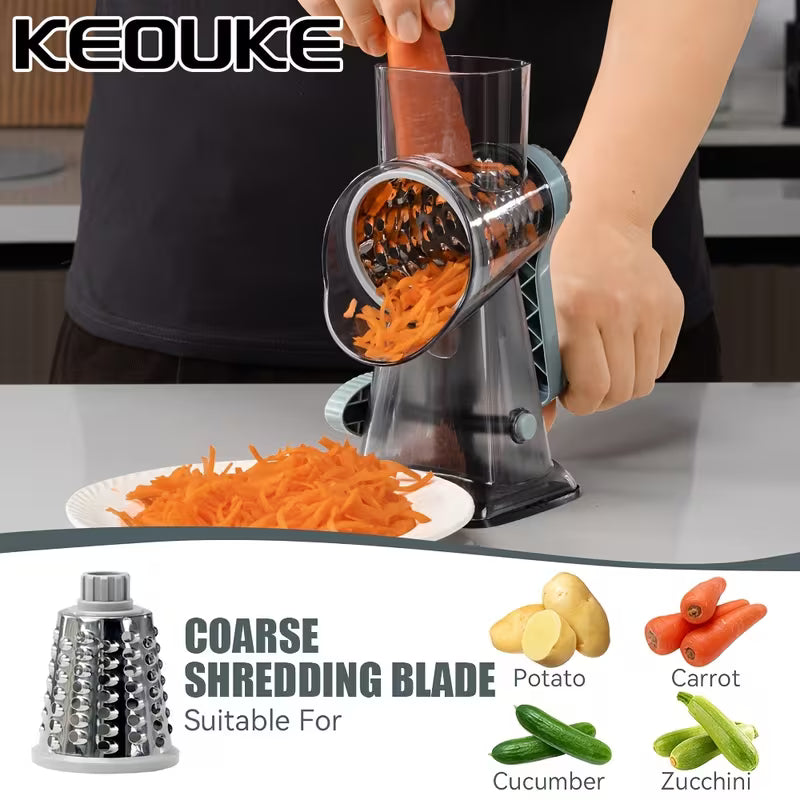 Multifunctional Cheese Grater & Vegetable Cutter