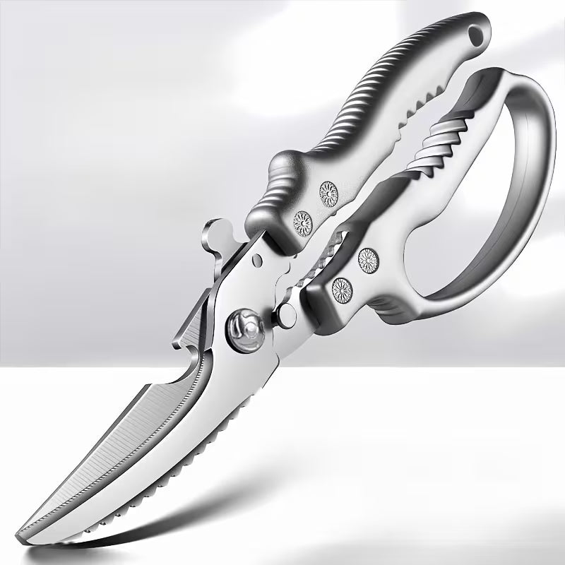 Heavy-Duty Multi-Purpose Kitchen Shears for Poultry & Seafood