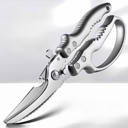 Heavy-Duty Multi-Purpose Kitchen Shears for Poultry & Seafood