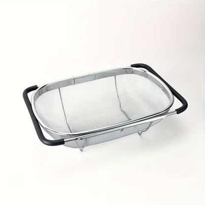 Stainless Steel Expandable Kitchen Sink Draining Basket