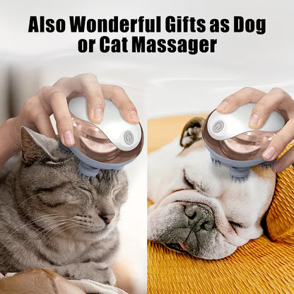 Rechargeable Electric Head Massager