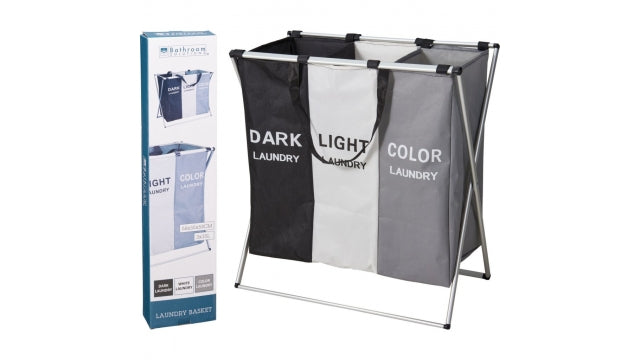 Bathroom Solutions wasmand 58x40x58 cm Polyester