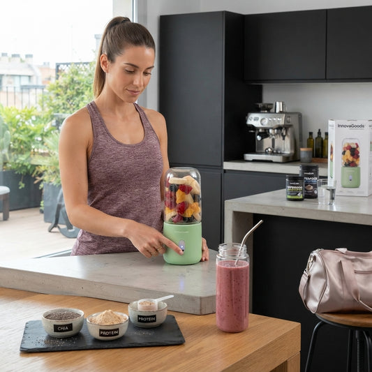 Portable Rechargeable Cup Blender Blendyr InnovaGoods