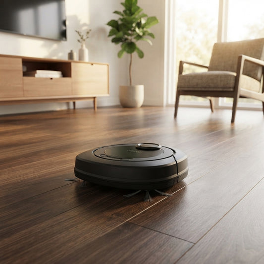 Nexxt 3in1 Robotstofzuiger met Dockingstation Zwart