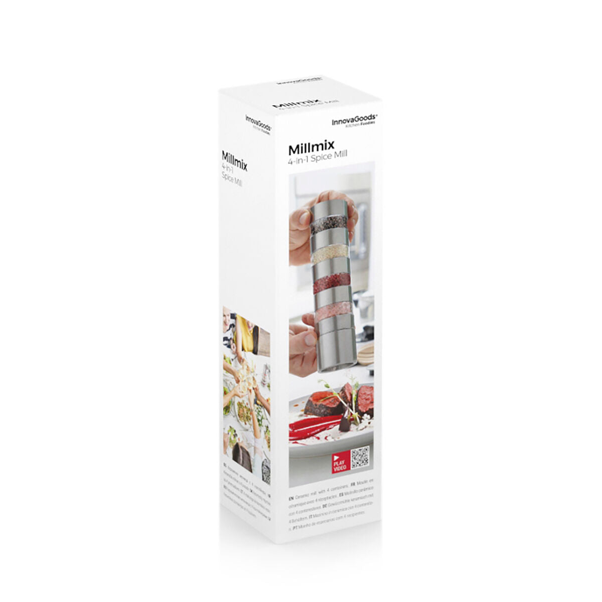 4-in-1 Spice Grinder Millmix