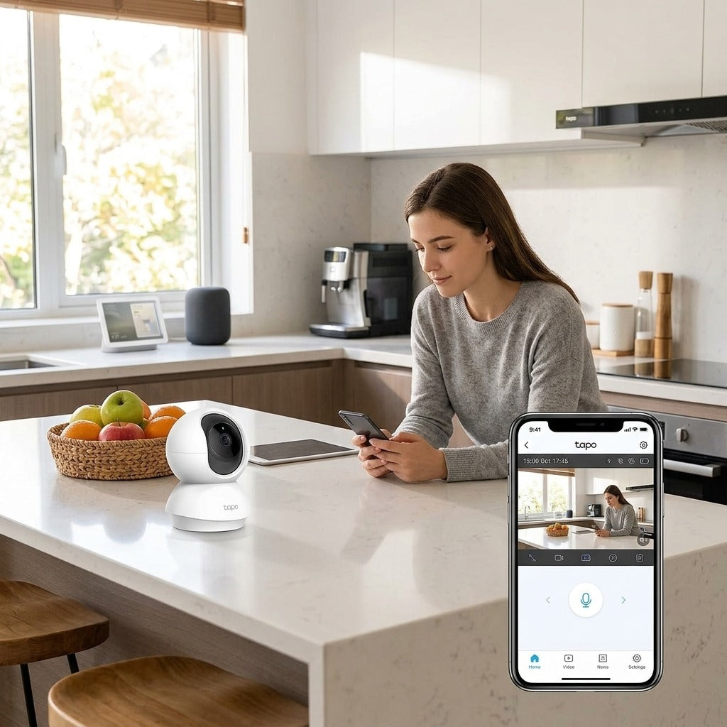 TP-Link TAPO C200 WiFi IP Camera Wit