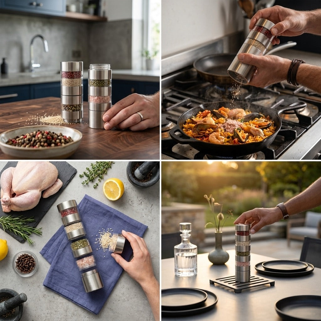 4-in-1 Spice Grinder Millmix