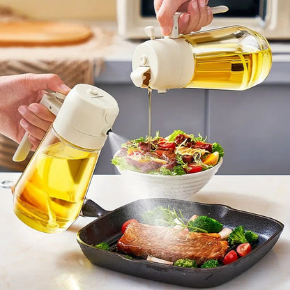 Oil Atomizer 470 ml – 2-in-1 Olieverstuiver & Oliekan