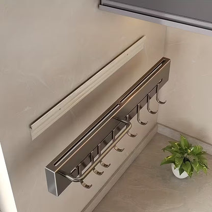 304 Stainless Steel Kitchen Knife & Utensil Storage Rack