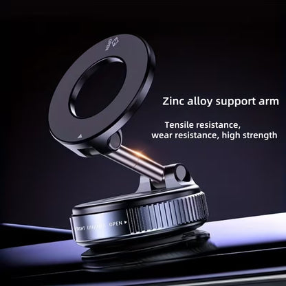 N52 Magnetische Telefoonhouder – 360° Draaibare Vacuümbevestiging